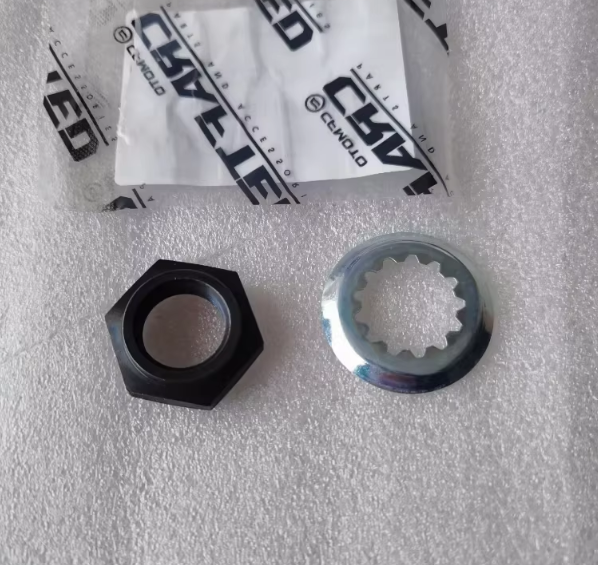 Sprocket nut and lock washer suit CF450NK/CF450SR/CF450MT/CF450SRS/CF450CLC