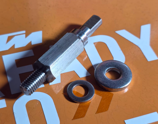 Front Damper fixing Pin and washer suit CF450MT/CF800MT