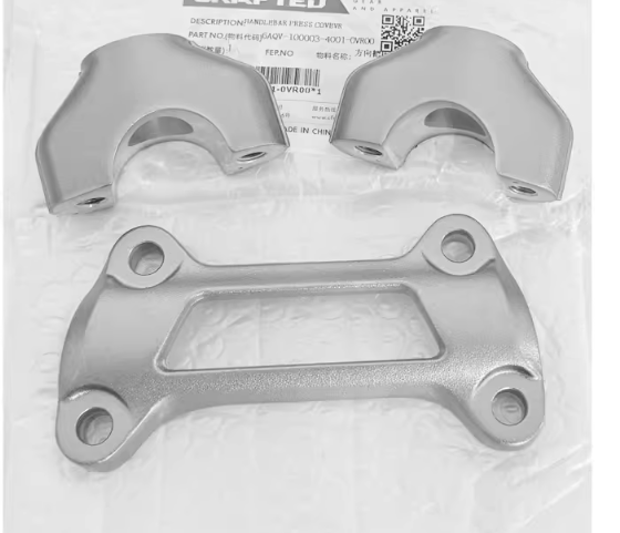 Left and Right support and steering handle bar cover suit CF450NK
