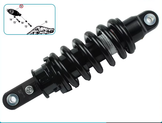 Rear Shock Absorber suit CF675SR/CF675SRR Code is 6GUV-060100-5600-M1