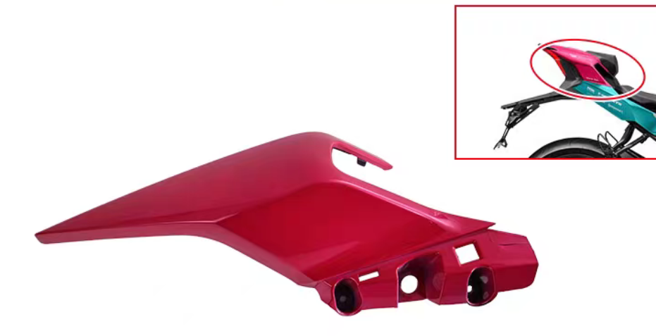 Left tail cover and right tail cover suit CF250SR Red Color 6KM#-040045-8002-0RQ00 / 6KM#-040046-8002-0RQ00