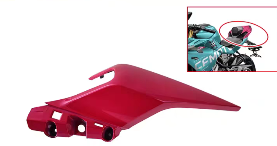 Left tail cover and right tail cover suit CF250SR Red Color 6KM#-040045-8002-0RQ00 / 6KM#-040046-8002-0RQ00