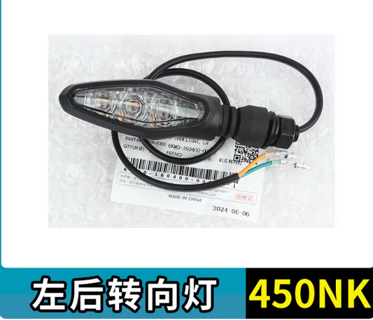 Rear Left signal light suit CF450NK code is 6KM0-160400-00004