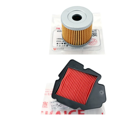Air Filter and Oil Filter suit SRV200/SRV150 QJ150-2N-2K
