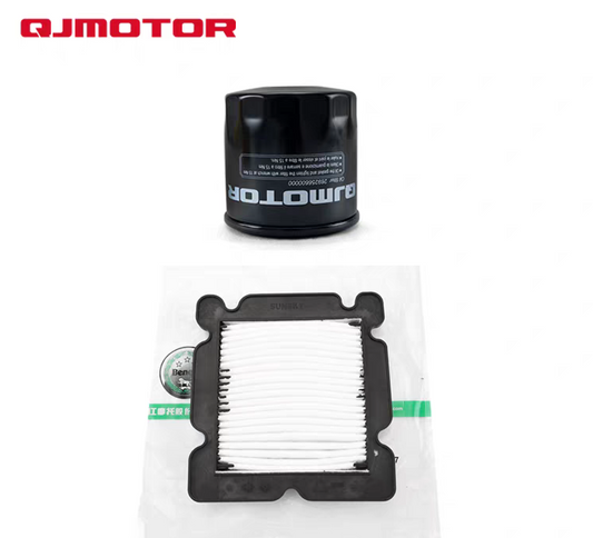 Air Filter and Oil Filter suit QJMOTOR 600/QJ SRV600V