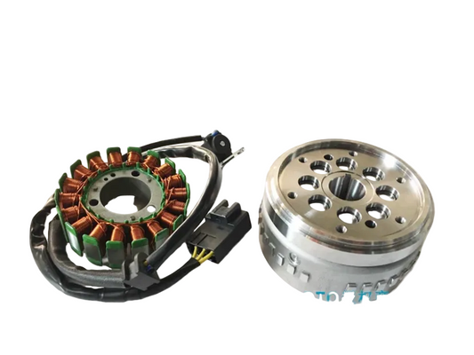 Magneto and stator suit CF250NK/CF250SR code is 0DM0-031000-10001/0DMV-032000-0001