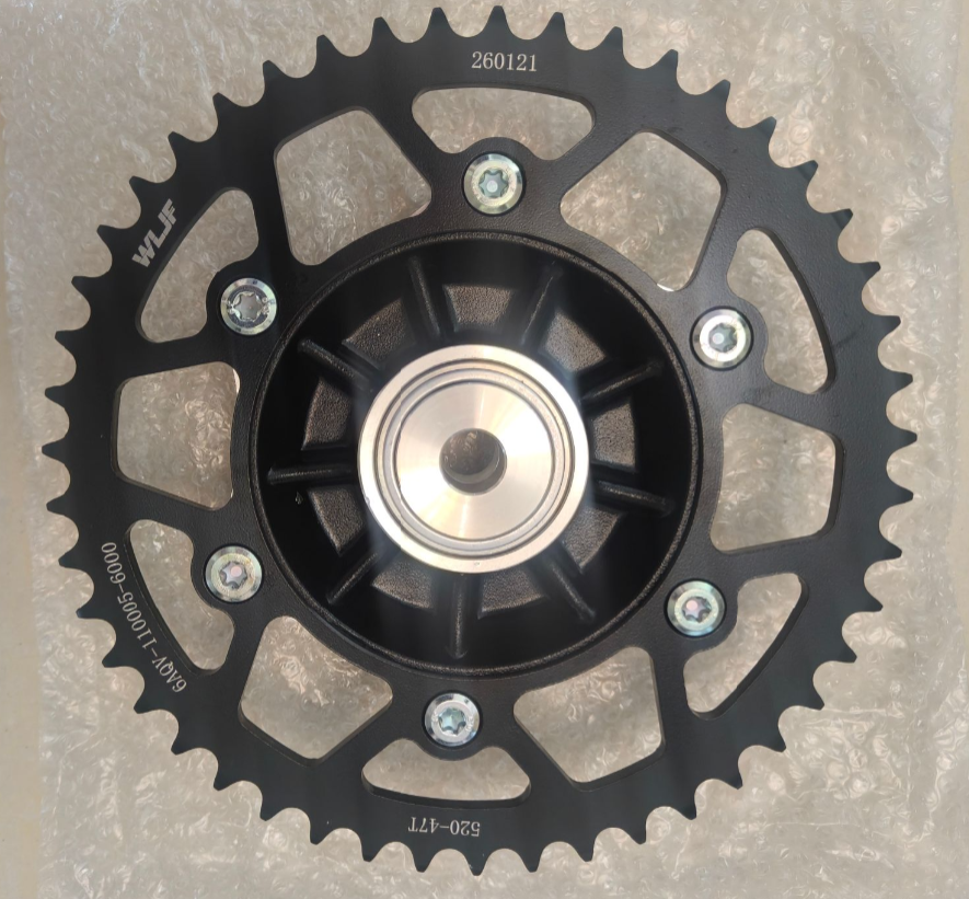 Rear Sprocket and bottom assy suit CF450MT code is 6AQV-110300-6001