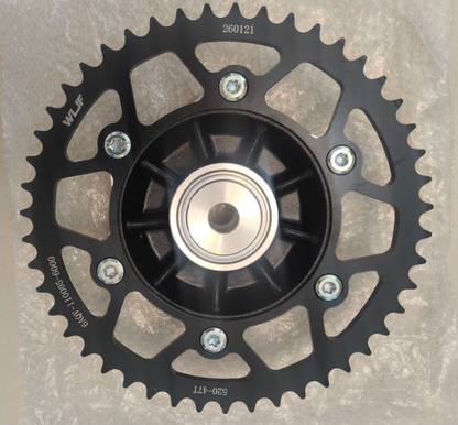 Rear Sprocket and bottom assy suit CF450MT code is 6AQV-110300-6001