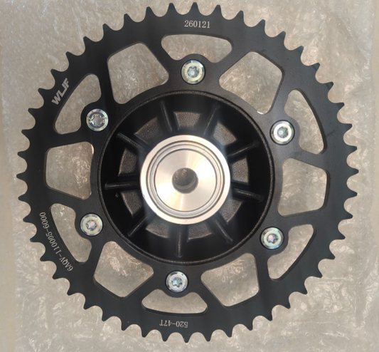 Rear Sprocket and bottom assy suit CF450MT code is 6AQV-110300-6001