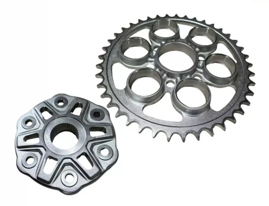 Rear Sprocket and Bottom suit SRK450RC/QJMOTOR 450