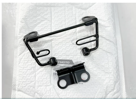 Headlight fixing bracket and lower seat suit CF675NK code is 6GUV-030210-3001/6GUV-030220-3000