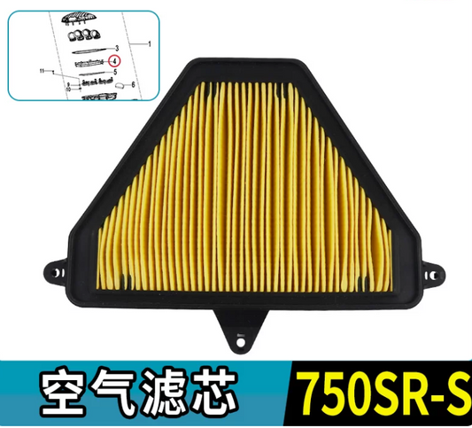 Air Filter suit CF750SRS code is 0RVV-112000-1000