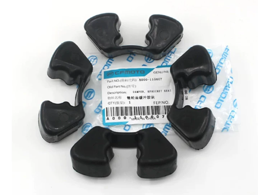 Rear Sprocket rubber block suit CF650MT code is A000-110007