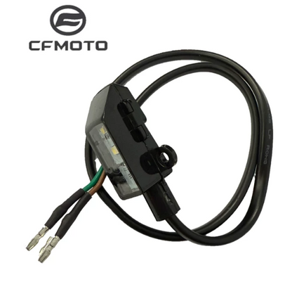 Rear Fork Cover and License Light suit CF672NK Code is 6GUV-060401-5601/6KMV-160600-M000