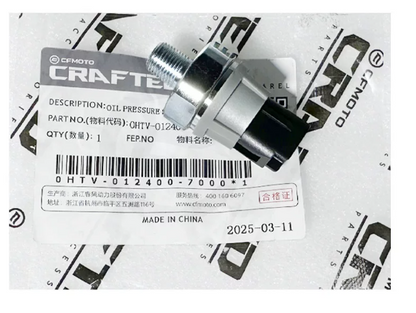 Oil Pressure Switch suit CF675NK/CF675SR code is 0HTV-012400-7000