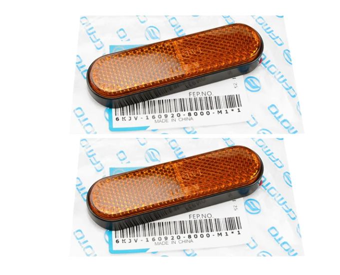 2Pcs front reflector suit CF675NK 6KJV-160920-8001-M1