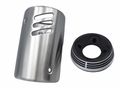 Muffler decorator cover and tail cover suit CF700CLX code is 6GU#-021311-6000/6GU#-021307-6001