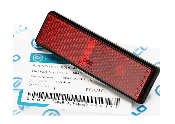 Rear Reflector suit CF250NK/CF150NK/CF300NK/CF450NK Code is 6KM0-160230-00001