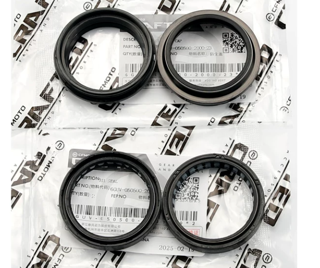 2pcs oil sealing and dustproof cover suit CF700MT Code is 6NT1-050510/6NT1-050520