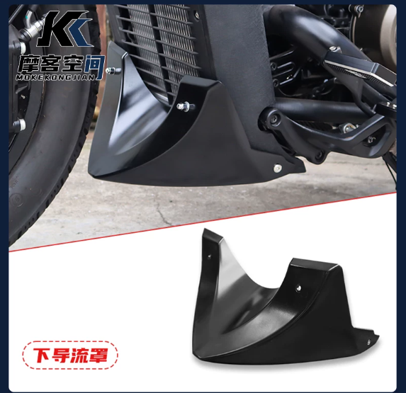 lower Spoiler Cover and Chain Decorator Cover suit  QJMOTOR SRV600V