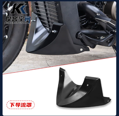 lower Spoiler Cover and Chain Decorator Cover suit  QJMOTOR SRV600V