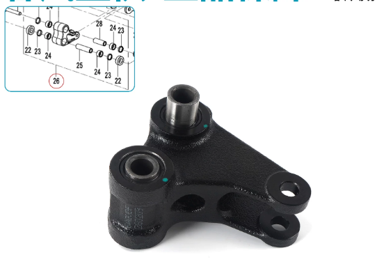 Triangular Rocker Arm Assembly suit CF450NK/CF450SR Code is  6AQV-060550-1001