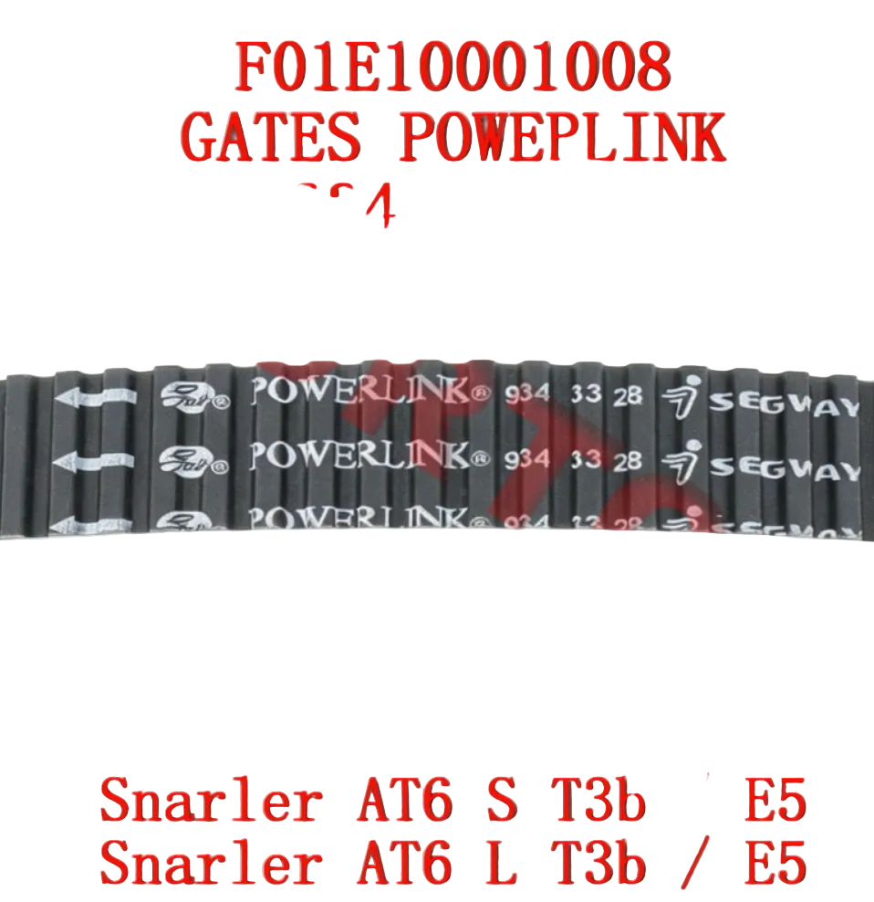 Drive Belt suit Segway ATV AT5 S L EPS Snarler AT6 LE SE SX LX OEM:LU104072 / F01E10001007 / F01E10001008 / F01E10001009