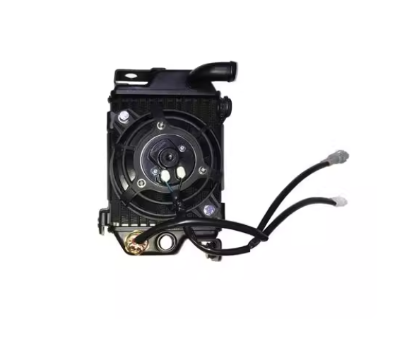Left Radiator with cooling fan suit Zontes R1 310/ZT310RXT double plug